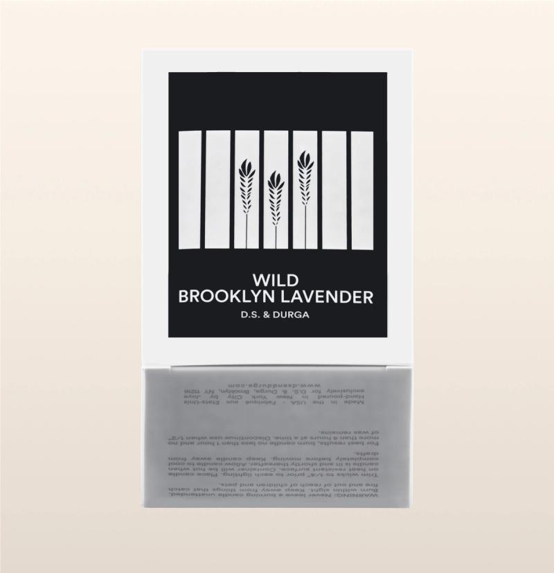 619843802544 Wild Brooklyn Lavender Candle 7 oz
