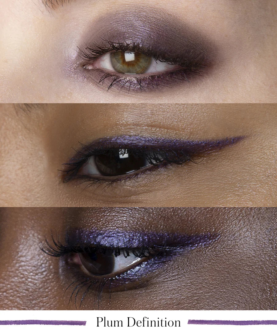 Straight Line Kohl Eye Pencil PLUM DEFINITION - a vibrant royal purple 816248025282
