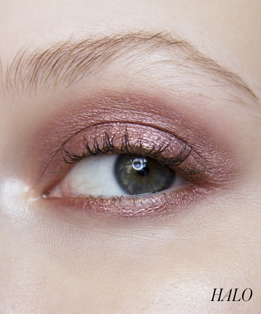 Eyelights Cream Eyeshadow HALO - a rich ruby brown 816248025053
