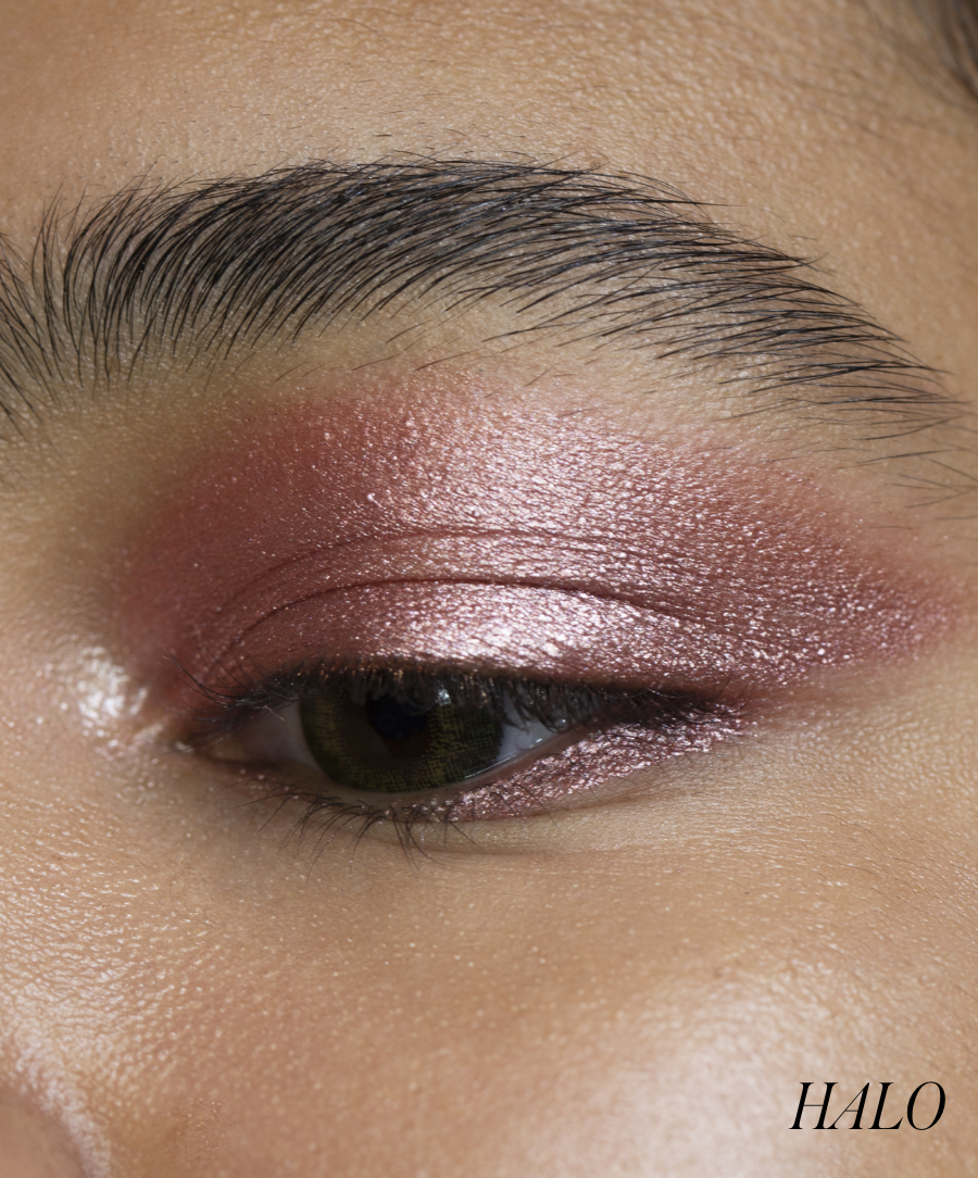 Eyelights Cream Eyeshadow HALO - a rich ruby brown 816248025053
