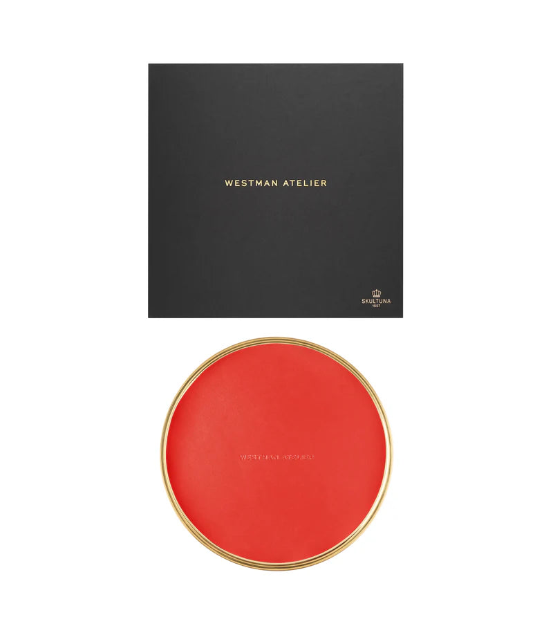 Guld Plattan Vanity Tray Red 810102032638