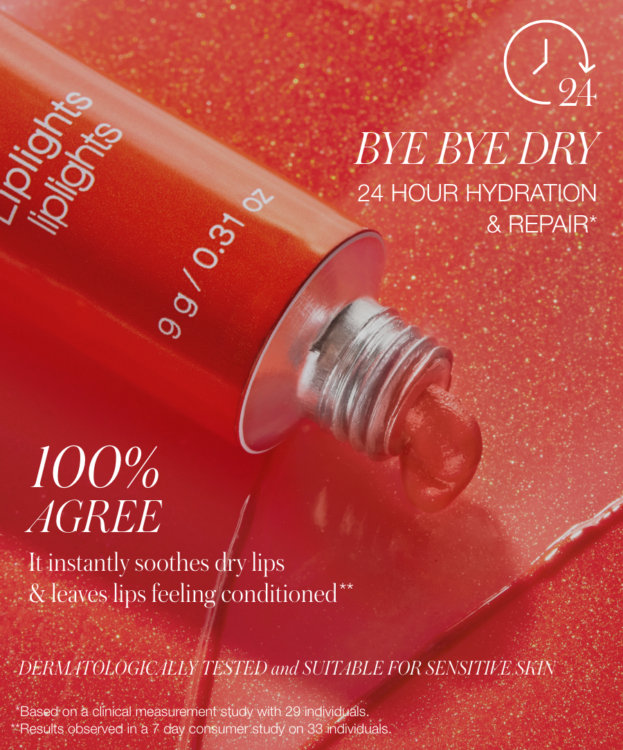Liplights Cream Lip Gloss BABETTE - sheer orange based red with a subtle shimmer 816248025862