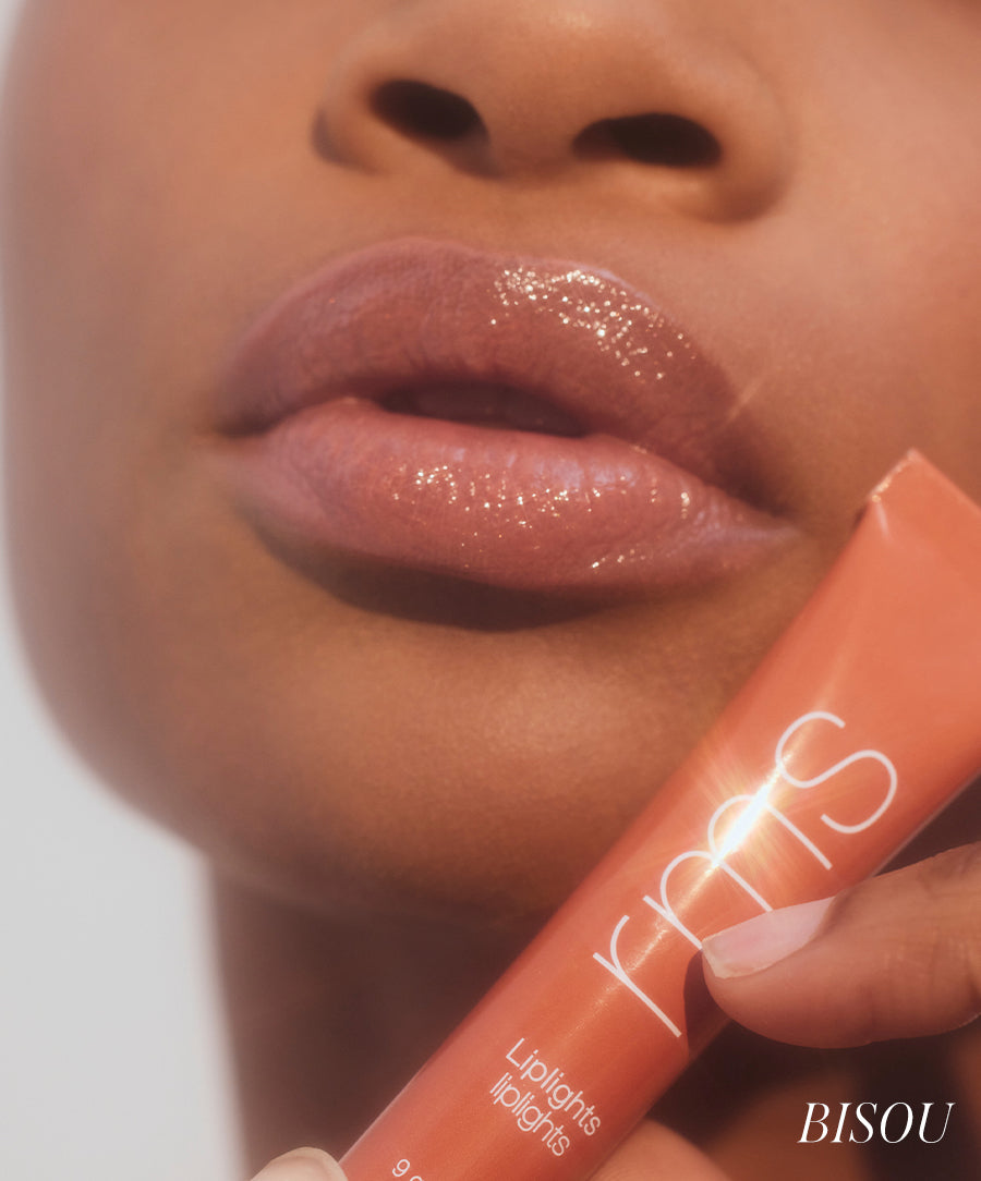 Liplights Cream Lip Gloss BISOU - muted coral 816248025817