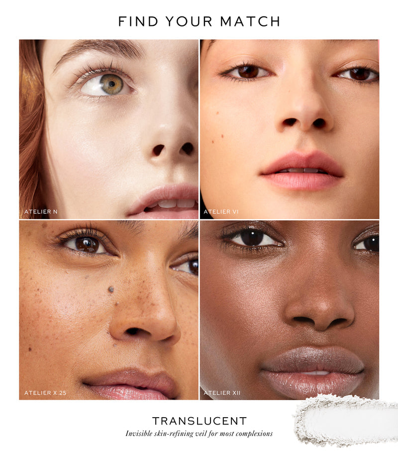 Vital Pressed Skincare Powder Translucent - Invisible veil for most complexions 810102032027