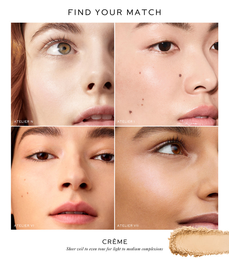 Vital Pressed Skincare Powder Crème - Sheer veil for light to medium complexions 810102032041
