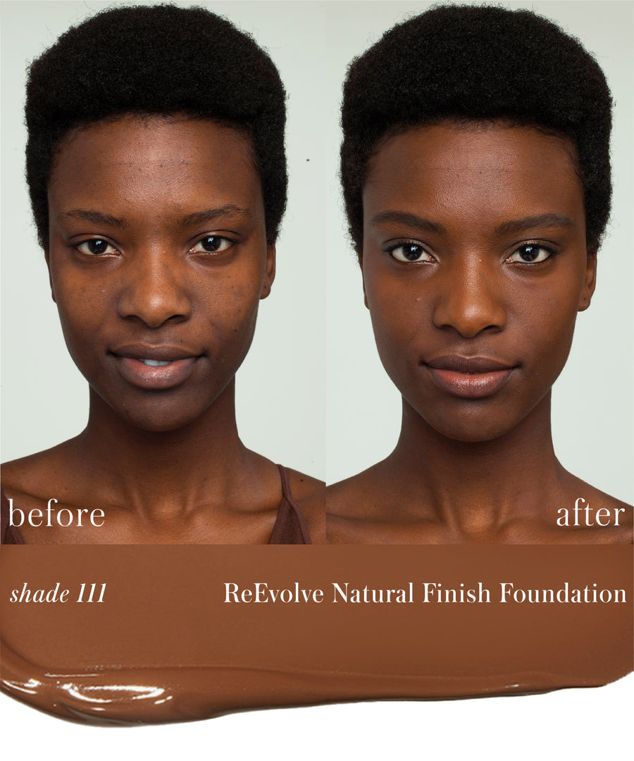 ReEvolve Natural Finish Liquid Foundation 111 - deep mahogany / Full Size 816248022380