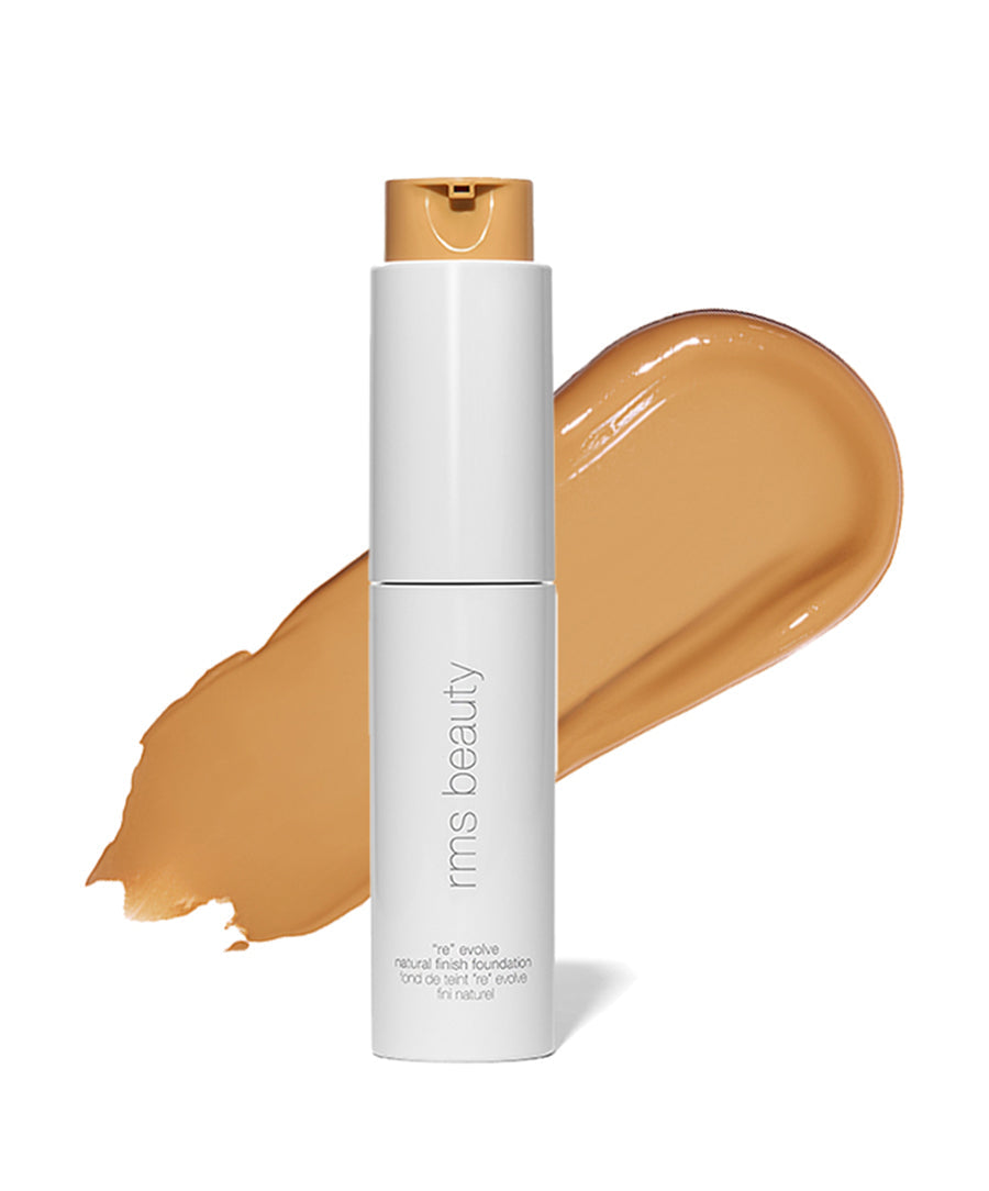 ReEvolve Natural Finish Liquid Foundation 55 - tanned amber for olive skin tones / Full Size 816248022335