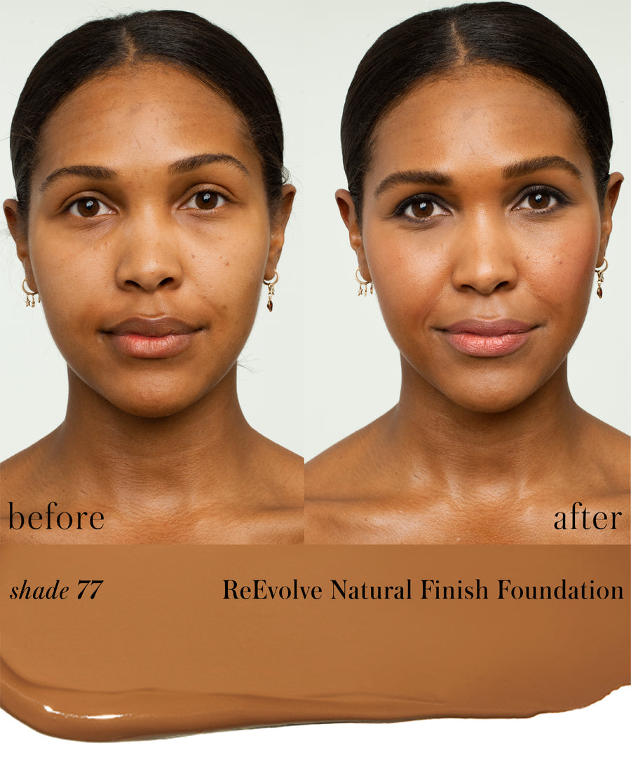 ReEvolve Natural Finish Liquid Foundation 77 - deep sienna / Full Size 816248022359