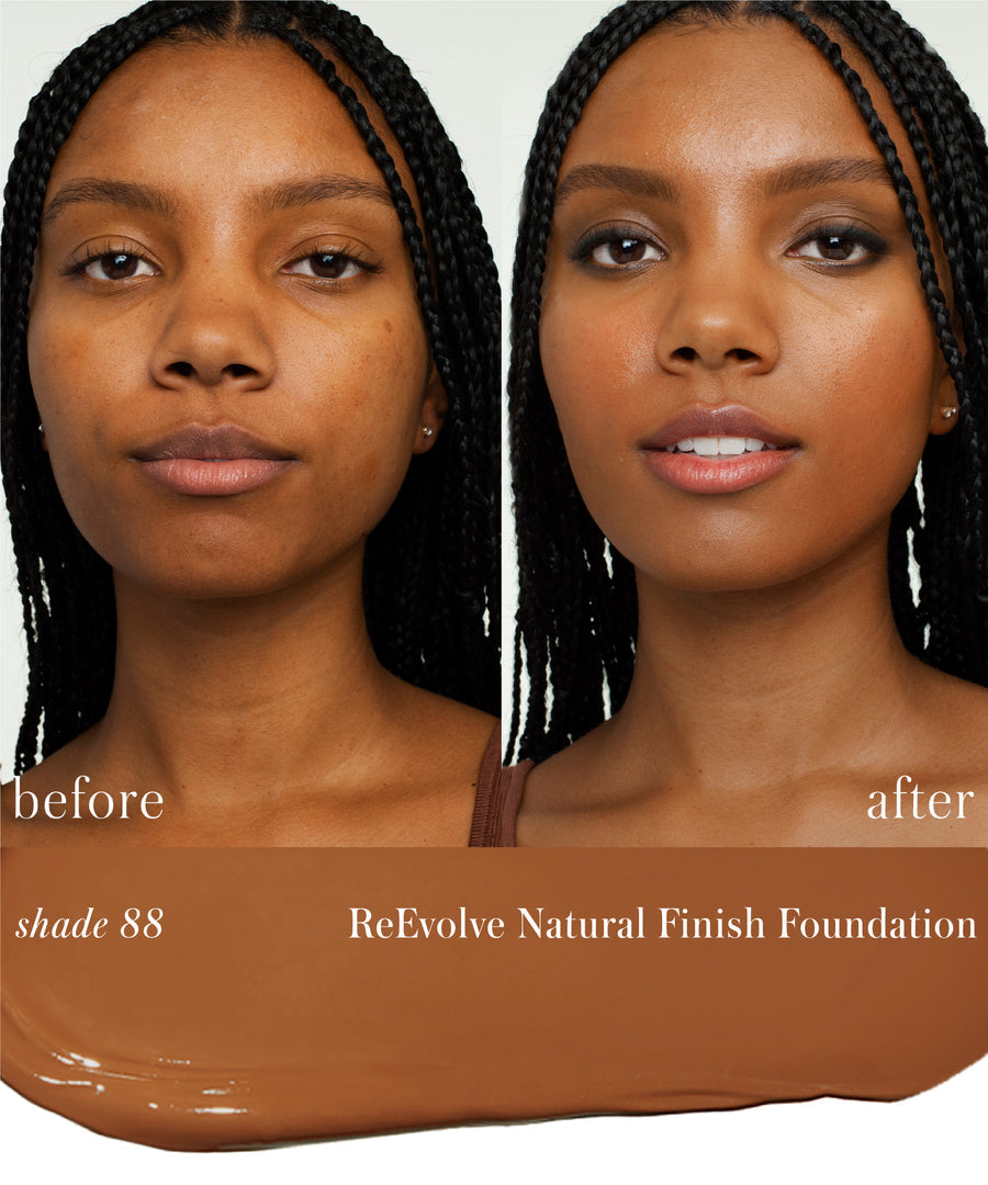 ReEvolve Natural Finish Liquid Foundation 88 - rich auburn / Full Size 816248022366