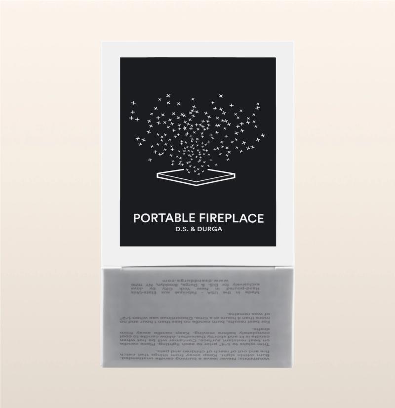 791511878232 Portable Fireplace Candle 7 oz