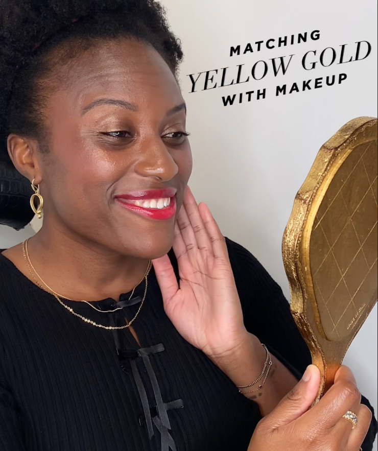 Yellow Gold and Makeup