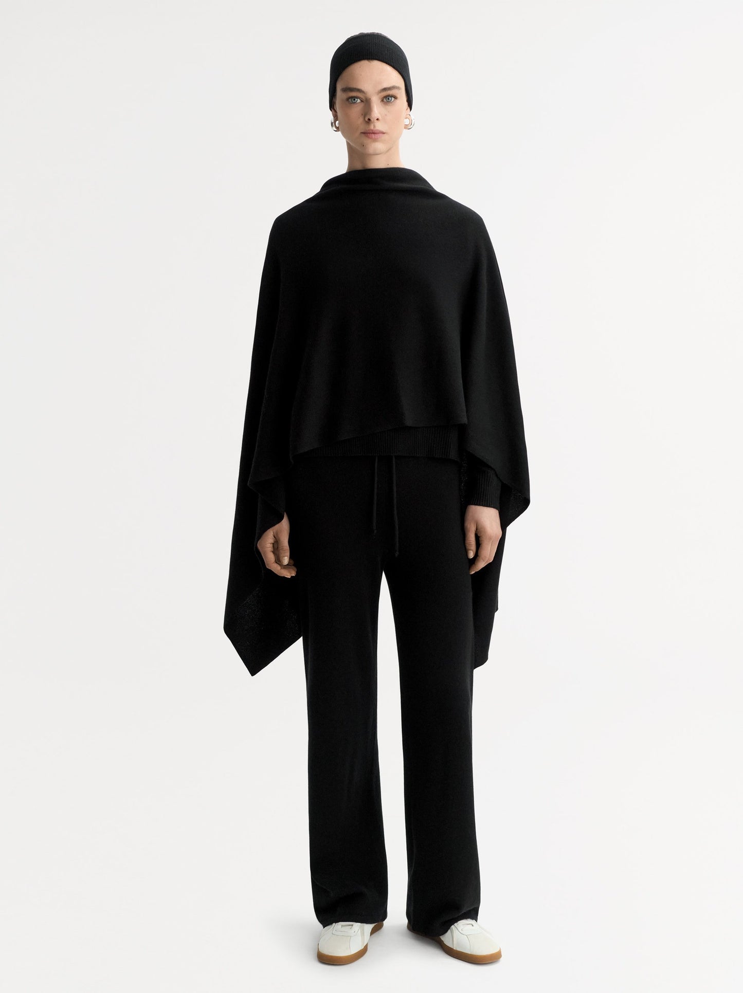 Knitted Scarf - Black