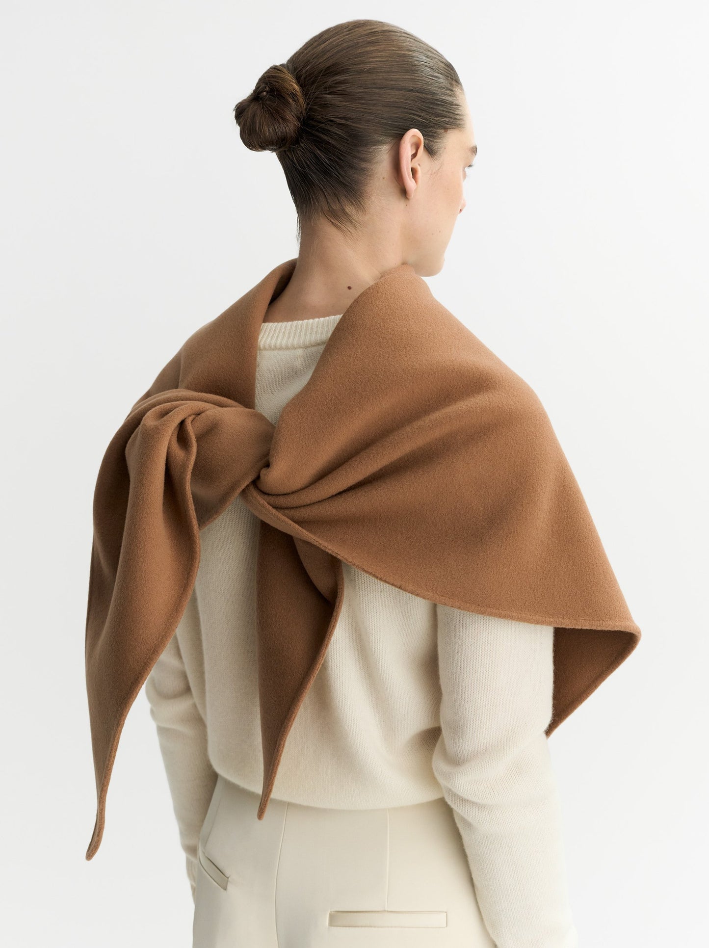 Triangle Scarf - Camel