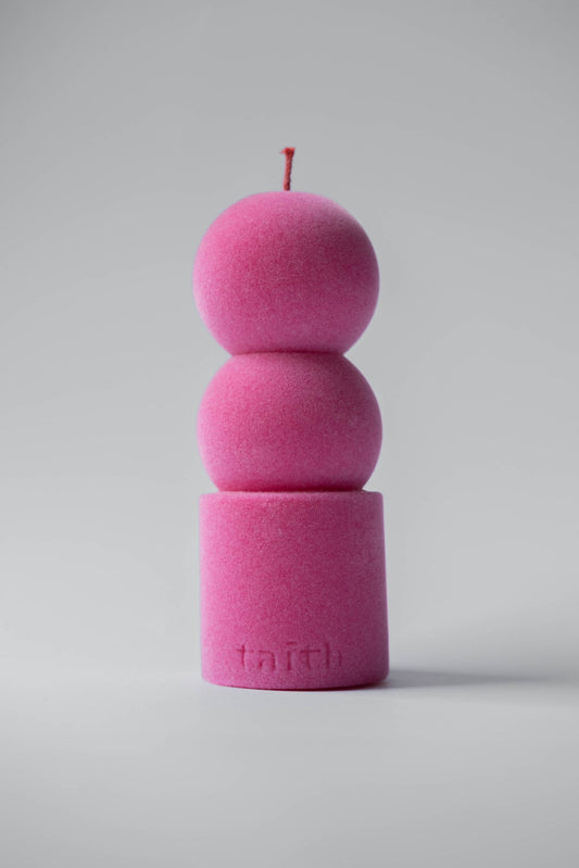 Lilu Candle Velvet Edition Pink