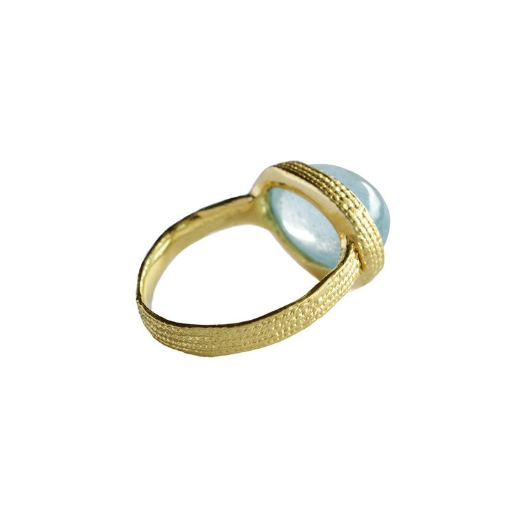 Aquamarine Ring fl-r166g18aqm
