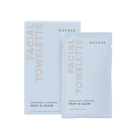 810075940312 Prep N Glow Exfoliating and Hydrating Facial Wipes