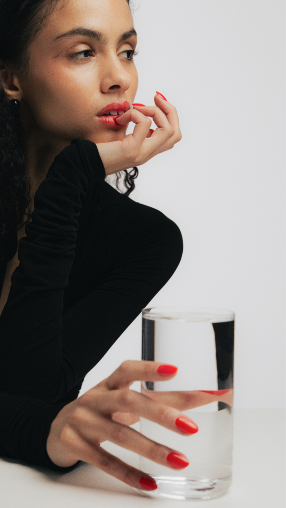 111111111237 An Unexpected Red Nail Polish