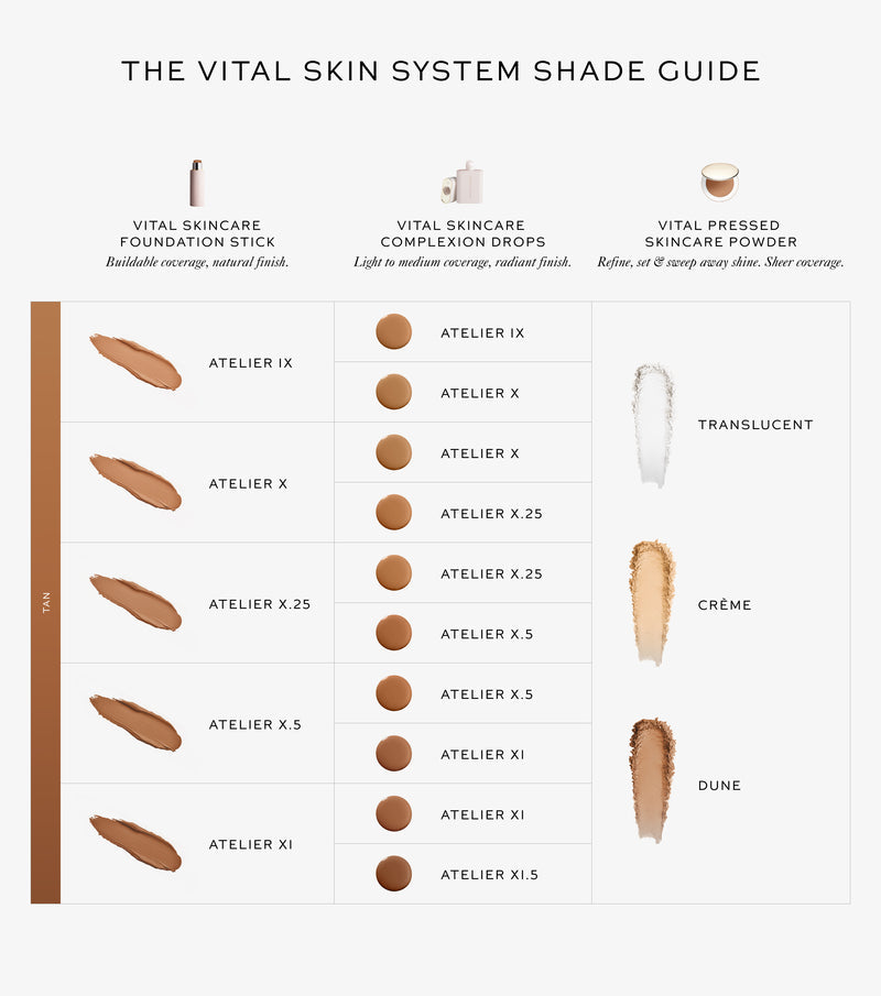 Vital Skin Foundation Stick Atelier IX - Soft tan - neutral undertone 810102030092