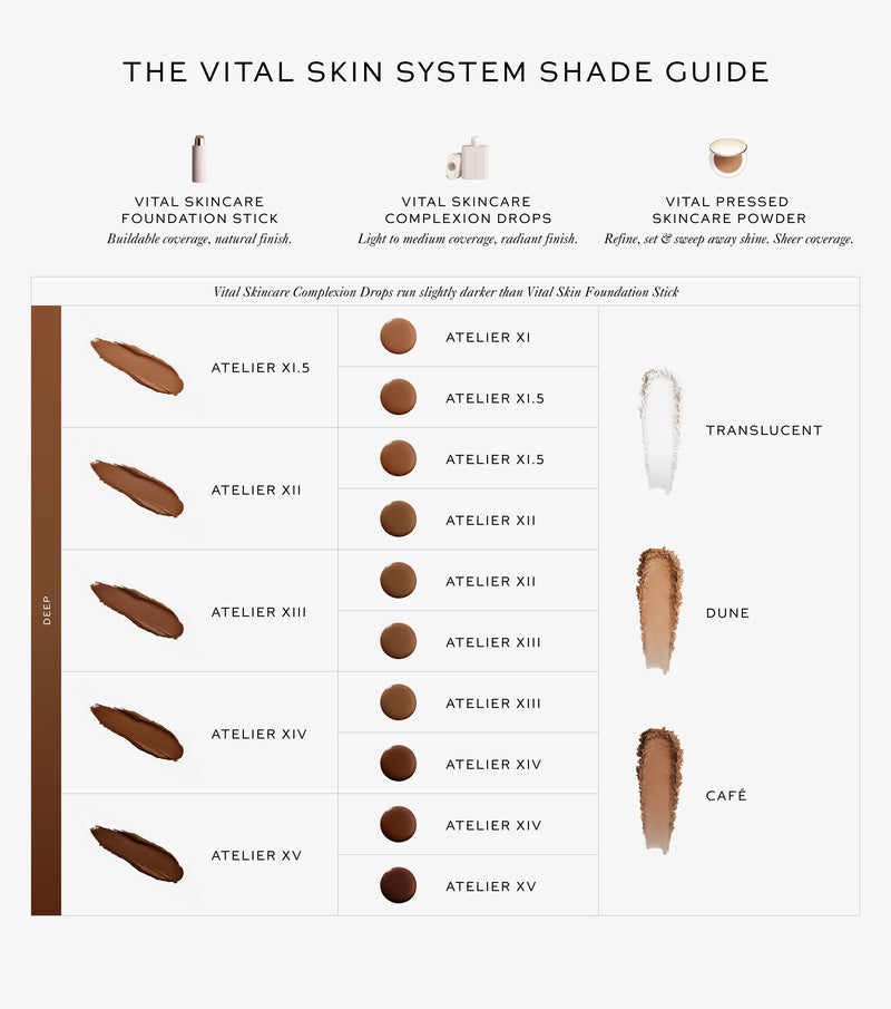 Vital Skin Foundation Stick Atelier XII - Deep caramel - neutral undertone 810102030269