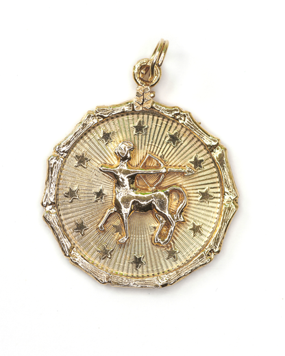 Large Disc Sagittarius Charm