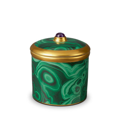 816279011865 Malachite Candle -350g